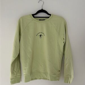 Scotch & Soda women’s Light Green Crewneck Sweater